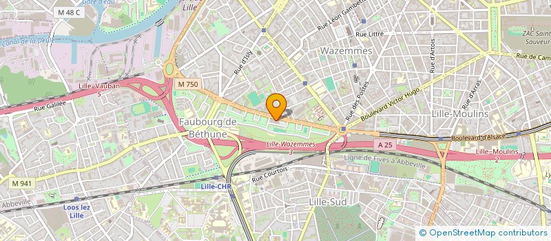 localisation de l'entreprise NORINE à LILLE