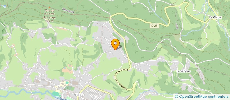 localisation de l'entreprise NORINE  FRAIZE