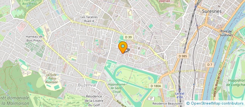 localisation de l'entreprise NORINZA à RUEIL-MALMAISON