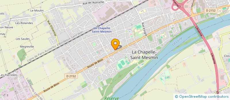 localisation de l'entreprise NORIP à LA CHAPELLE-SAINT-MESMIN