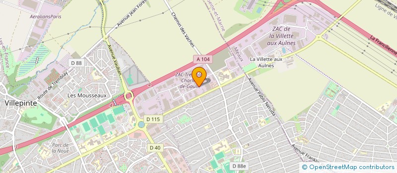 localisation de l'entreprise NORISELEC  SERRIS