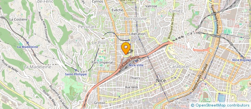 localisation de l'entreprise NORISTAR à NICE