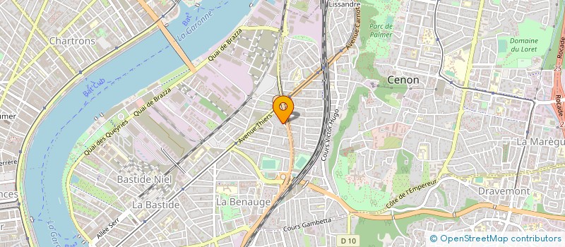 localisation de l'entreprise NORKA à BORDEAUX