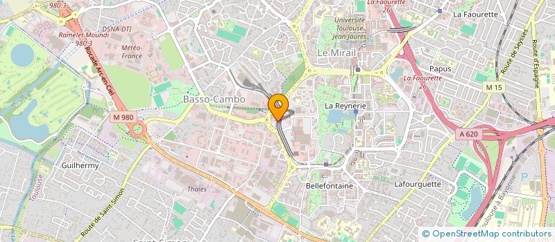 localisation de l'entreprise NORKAD à TOULOUSE