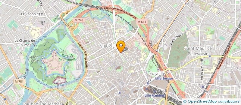 localisation de l'entreprise NORLEC ENGINEERING à LILLE