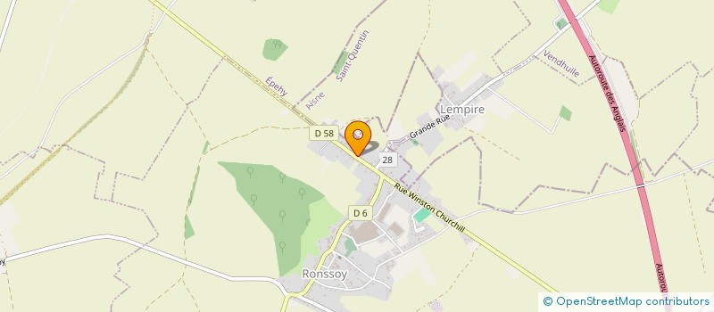 localisation de l'entreprise NORLENA  RONSSOY