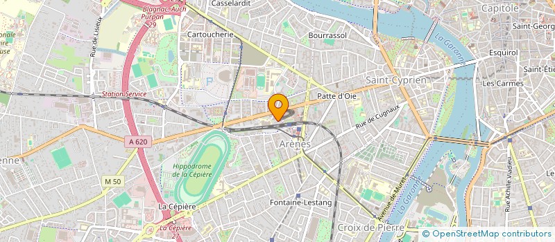 localisation de l'entreprise NORLHA FRANCE ASSOC AIDE TIBETAINS à TOULOUSE