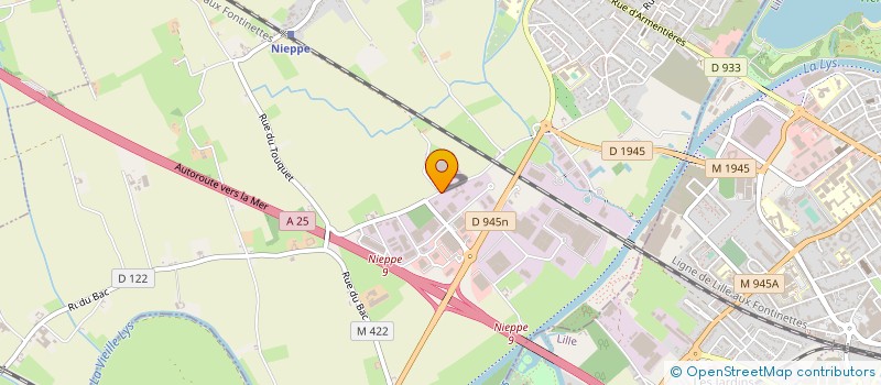localisation de l'entreprise NORLINGE à NIEPPE
