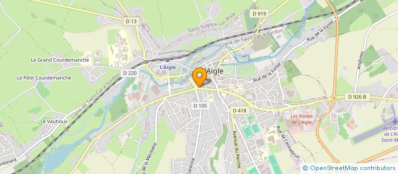 localisation de l'entreprise NORM CONSULTANT à L'AIGLE