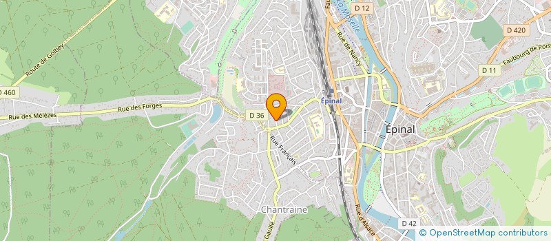 localisation de l'entreprise NORM'EST PRESSION à EPINAL