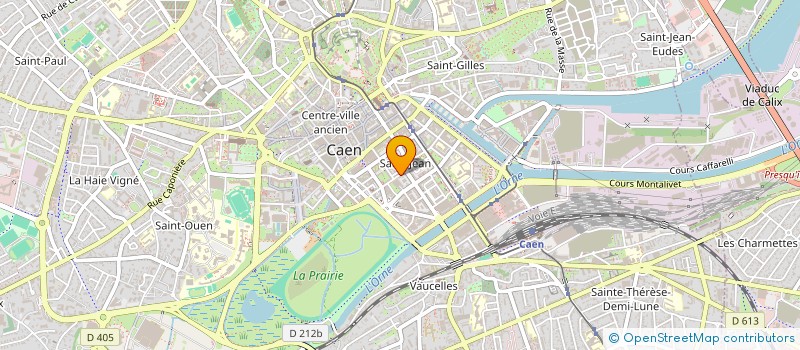 localisation de l'entreprise NORM EXPORT à CAEN
