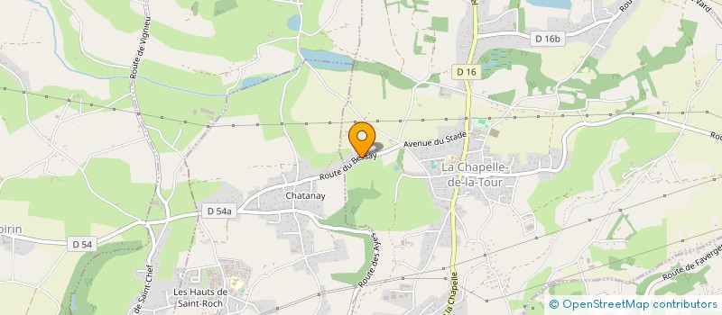 localisation de l'entreprise NORM'NGO  LA CHAPELLE-DE-LA-TOUR