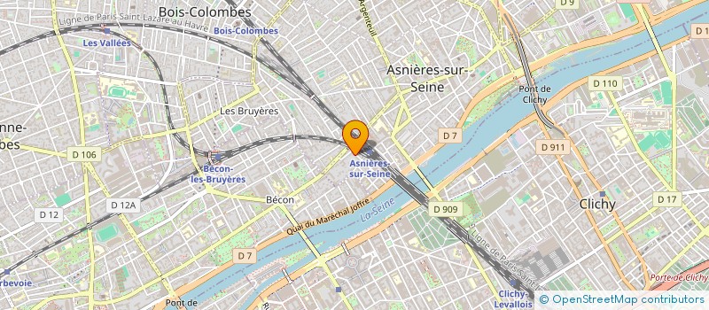 localisation de l'entreprise NORMA BAT à ASNIERES-SUR-SEINE