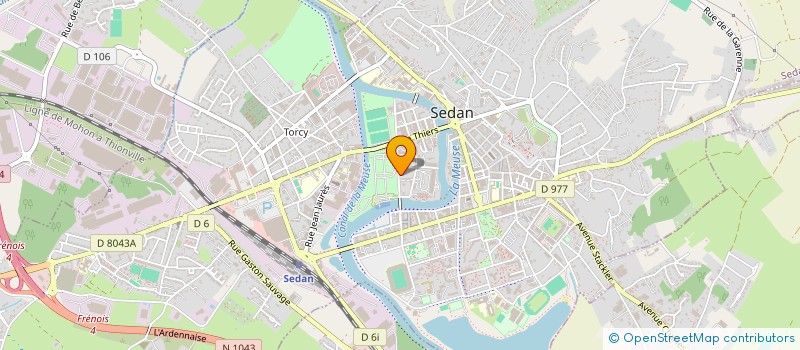 localisation de l'entreprise NORMA INGENIERIE  SEDAN