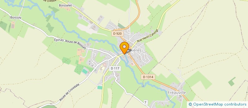 localisation de l'entreprise NORMAC à LONDINIERES