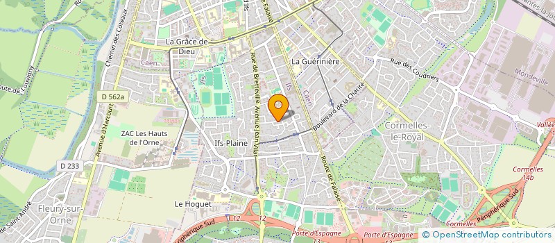 localisation de l'entreprise NORMACOLIS à IFS