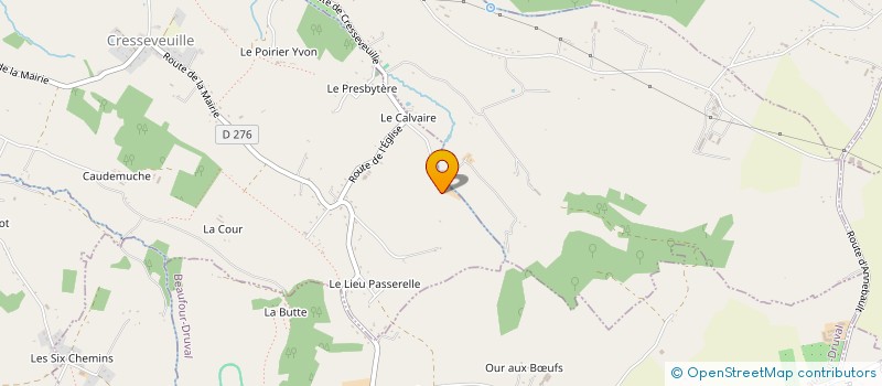 localisation de l'entreprise NORMACOM à CRICQUEVILLE-EN-AUGE