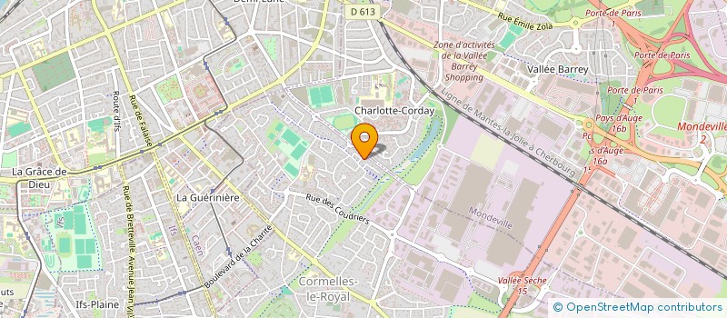 localisation de l'entreprise NORMADEV  CORMELLES-LE-ROYAL