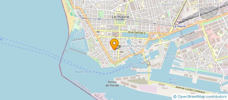 localisation de l'entreprise NORMAGRUP FRANCE à LE HAVRE