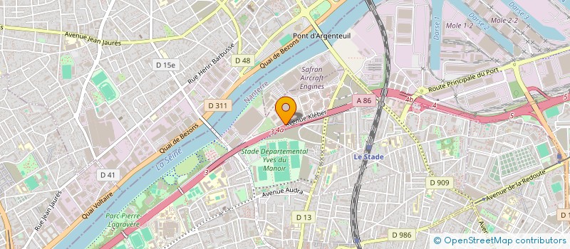 localisation de l'entreprise NORMAIR à COLOMBES
