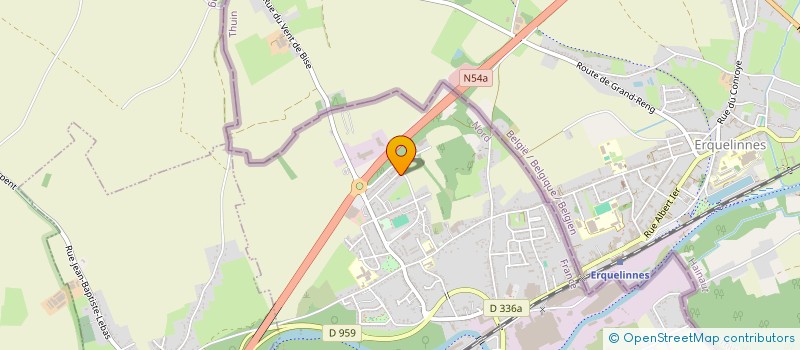 localisation de l'entreprise NORMAISON  JEUMONT