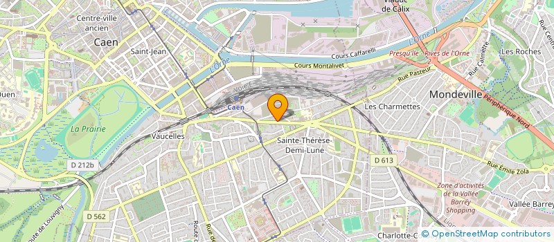 localisation de l'entreprise NORMAKIT à CAEN