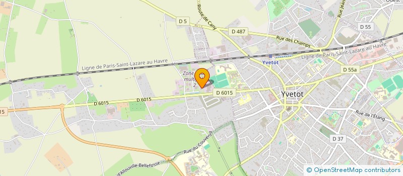 localisation de l'entreprise NORMALAB FRANCE à VALLIQUERVILLE