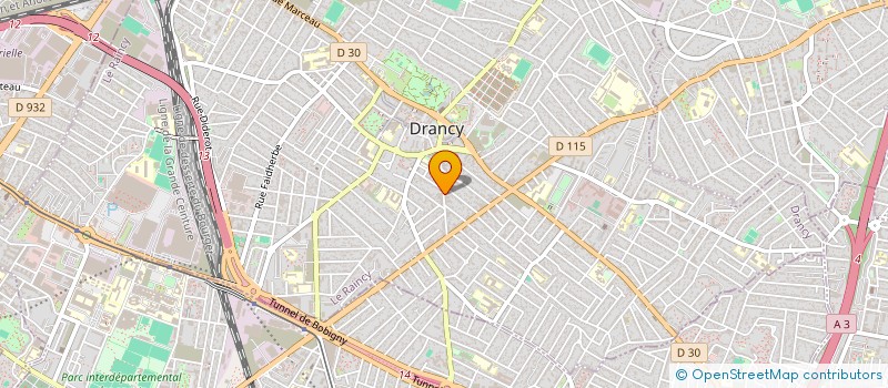 localisation de l'entreprise NORMALISATION POSTALE ASSISTEE INFORMATI  DRANCY