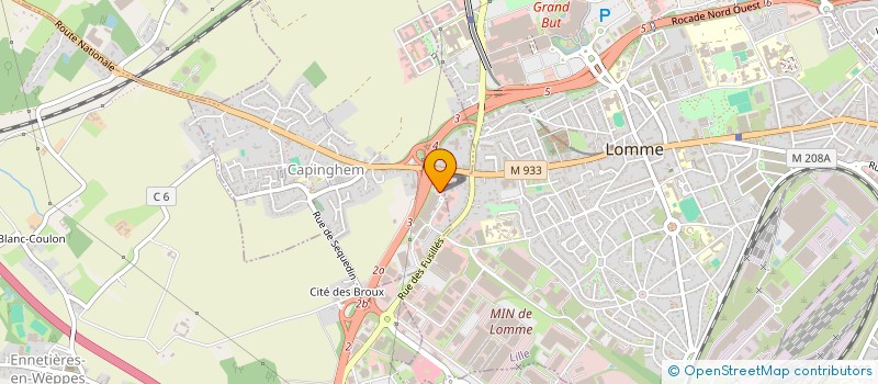 localisation de l'entreprise NORMALL à LILLE