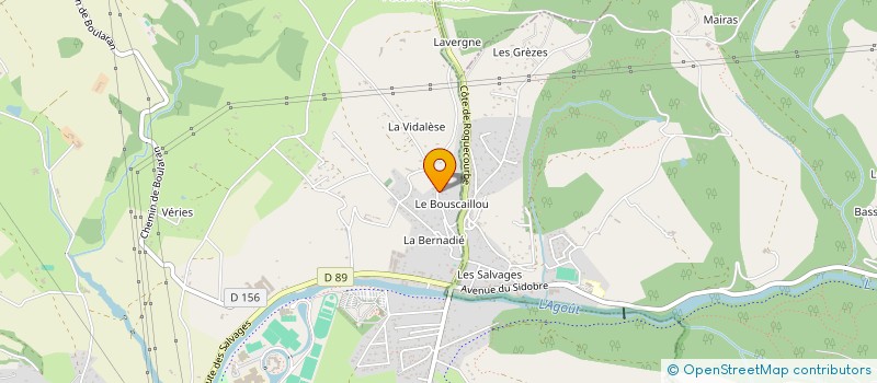 localisation de l'entreprise NORMAN  CASTRES