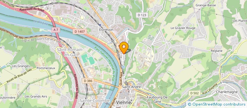 localisation de l'entreprise NORMAN CATS EDITIONS  VIENNE