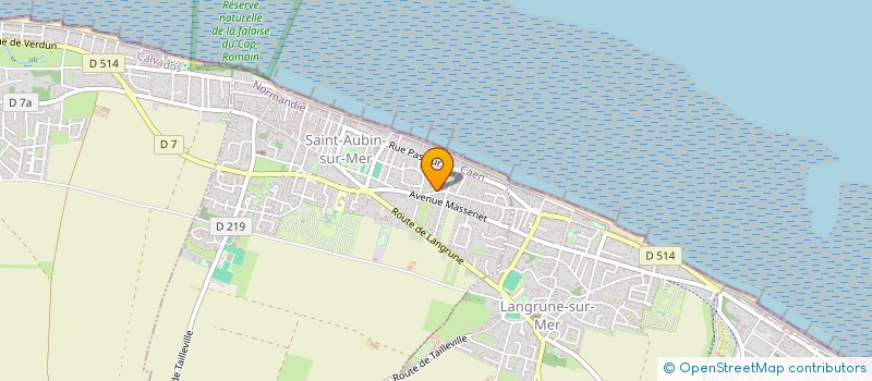 localisation de l'entreprise NORMAN HULMEL TOUS SPORTS (NHTS)  SAINT-AUBIN-SUR-MER