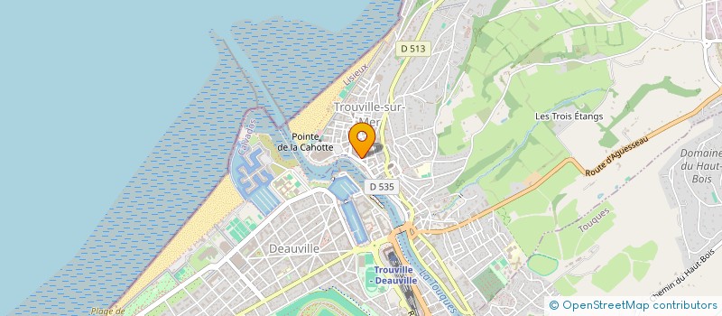 localisation de l'entreprise NORMANCLEAN à TROUVILLE-SUR-MER