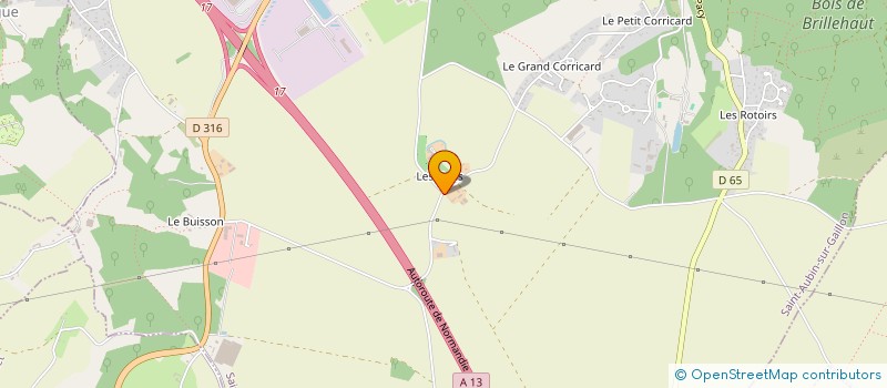 localisation de l'entreprise NORMAND'IN VITRO  SAINT-AUBIN-SUR-GAILLON