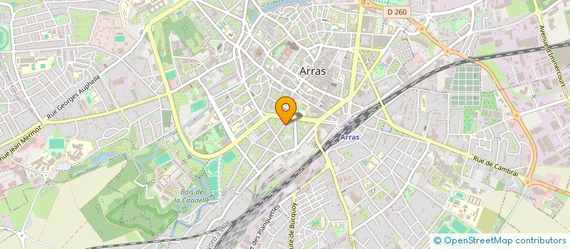 localisation de l'entreprise NORMAND INFO à ARRAS
