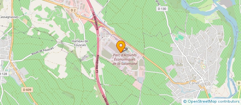 localisation de l'entreprise NORMAND SARL à CLERMONT L HERAULT
