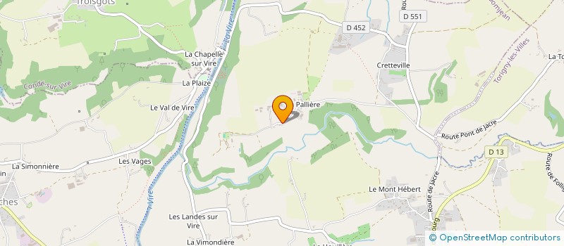 localisation de l'entreprise NORMANDE  GOUVETS