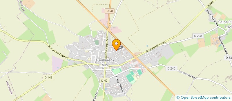 localisation de l'entreprise NORMANDE APPLICA INDUSTR TUYAUT ELECTRIC à TERRES-DE-CAUX
