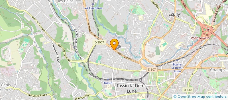 localisation de l'entreprise NORMANDE DE CAPITALISATION à TASSIN-LA-DEMI-LUNE