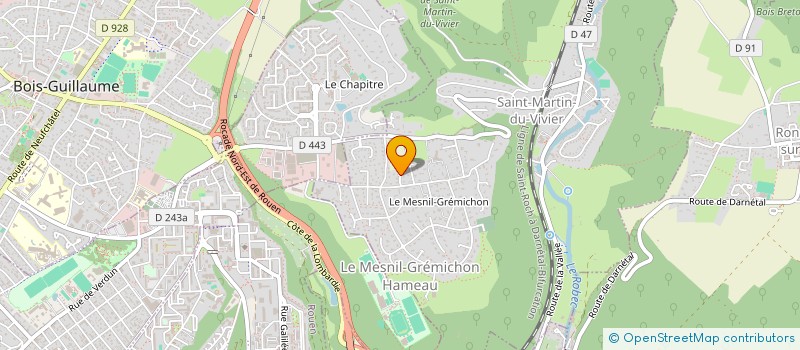 localisation de l'entreprise NORMANDEM à SAINT-MARTIN-DU-VIVIER