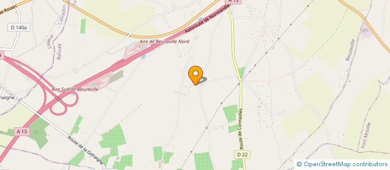 localisation de l'entreprise NORMANDEP  BEUZEVILLE