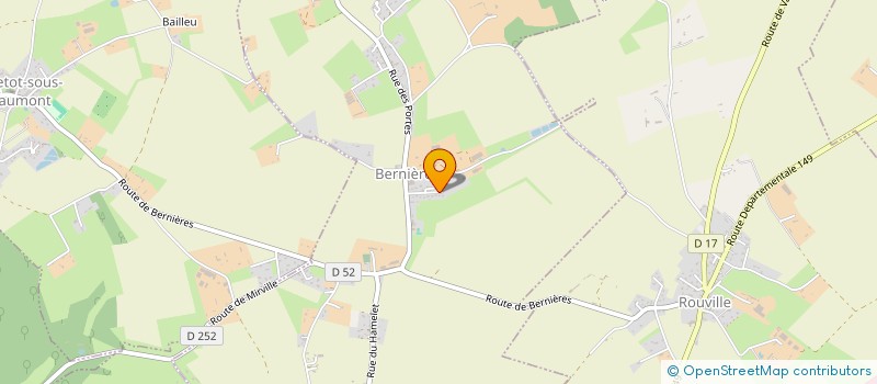 localisation de l'entreprise NORMANDES DU DESERT  BERNIERES