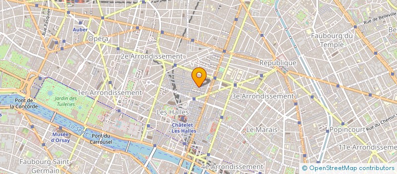 localisation de l'entreprise NORMANDI'FF à PARIS