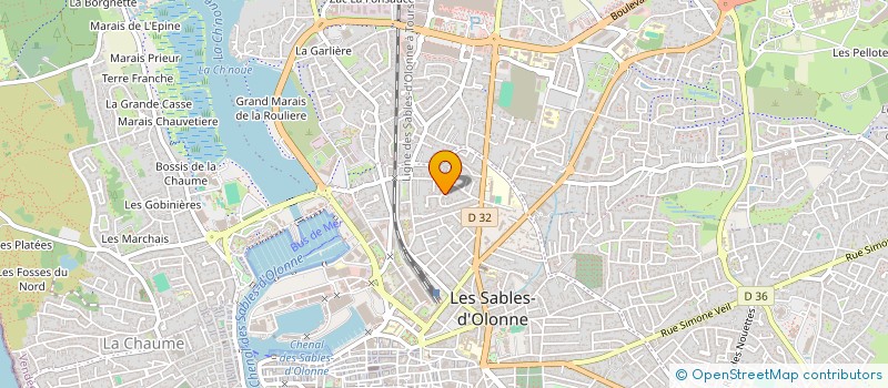 localisation de l'entreprise NORMANDIE à LES SABLES D'OLONNE