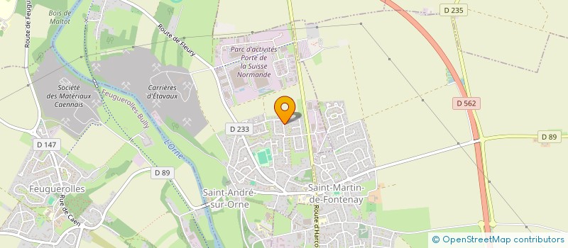localisation de l'entreprise NORMANDIE à SAINT-ANDRE-SUR-ORNE