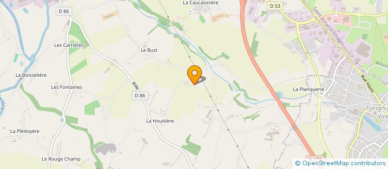 localisation de l'entreprise NORMANDIE AUTO SERVICES  CONDE-SUR-VIRE