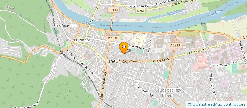 localisation de l'entreprise NORMANDIE BAT  BOBIGNY