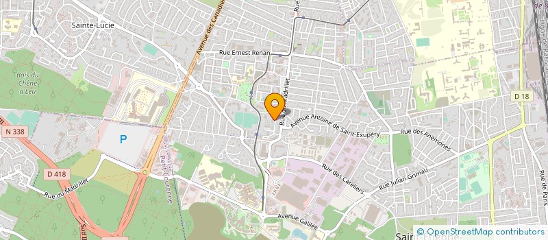 localisation de l'entreprise NORMANDIE BATIMENT à SARTROUVILLE