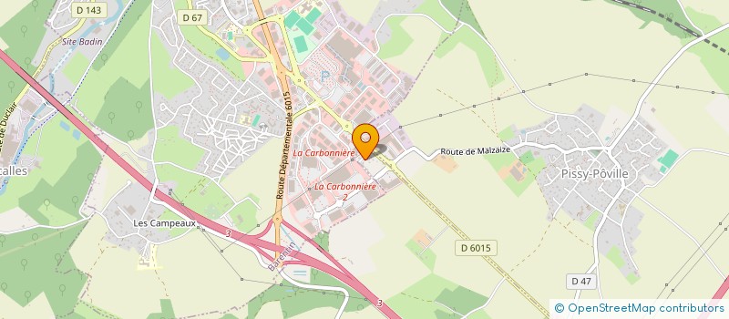 localisation de l'entreprise NORMANDIE BUREAU  ROUMARE