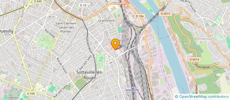 localisation de l'entreprise NORMANDIE BUSINESS  SOTTEVILLE-LES-ROUEN